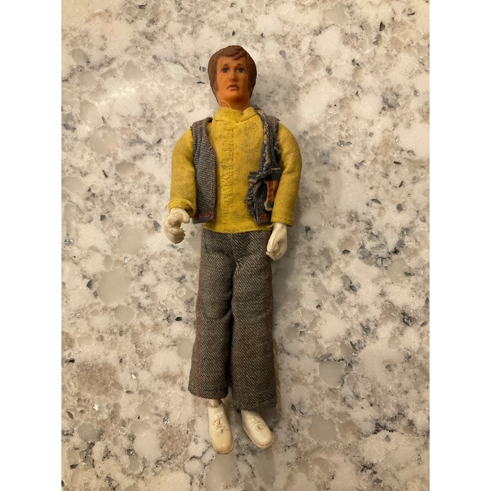 VTG 1972 IDEAL Evel Knievel Road and Trail Figure Doll 7" No Helmet No Belt RARE